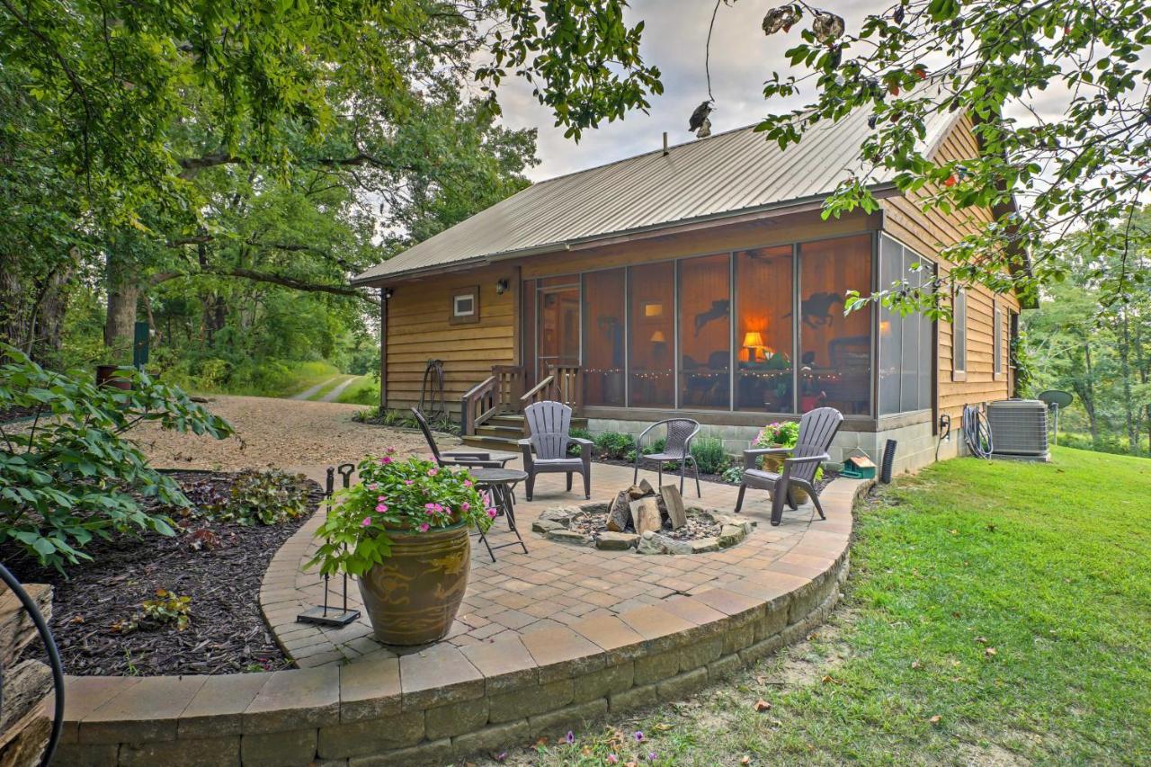 Beautiful Makanda Cabin In Shawnee National Forest Bagian luar foto